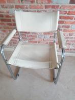 Vintage keukenstoel, Huis en Inrichting, Stoelen, Ophalen, Gebruikt, Wit