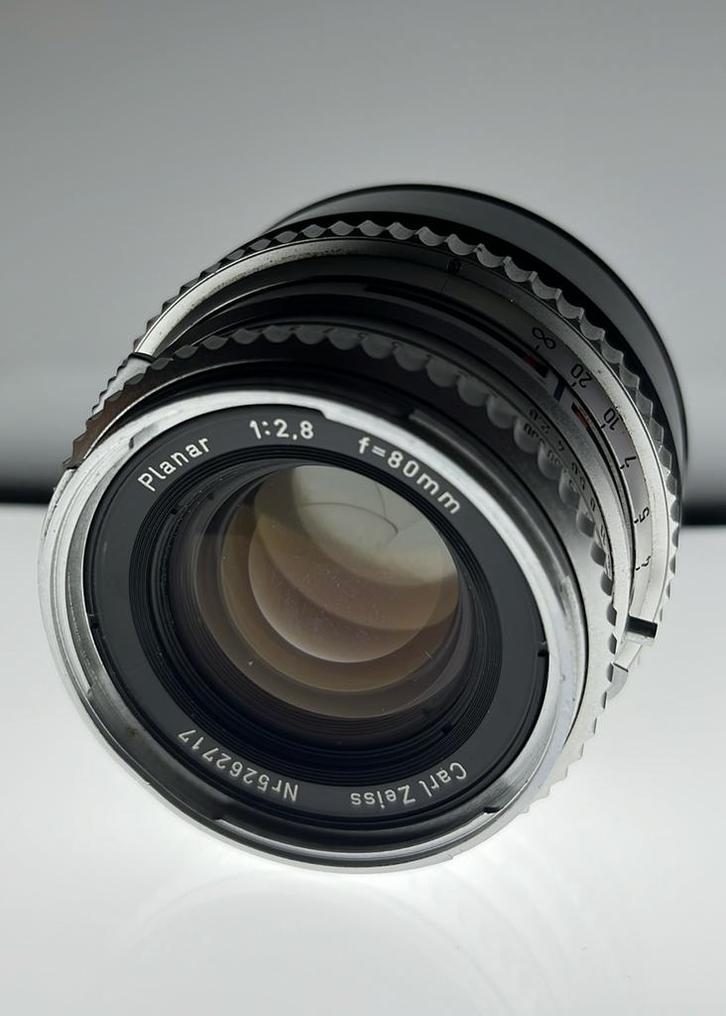 Hasselblad Planar 80mm - f1:2,8 - Lens, Audio, Tv en Foto, Fotocamera's Analoog, Gebruikt, Spiegelreflex, Overige Merken, Ophalen