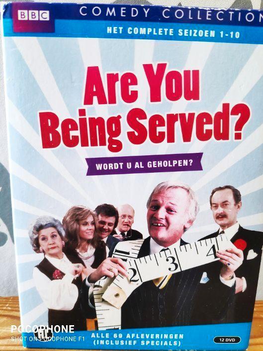 Are You Being Served ? - De Complete Collectie - 1 t/m 10, Cd's en Dvd's, Dvd's | Tv en Series, Zo goed als nieuw, Komedie, Boxset