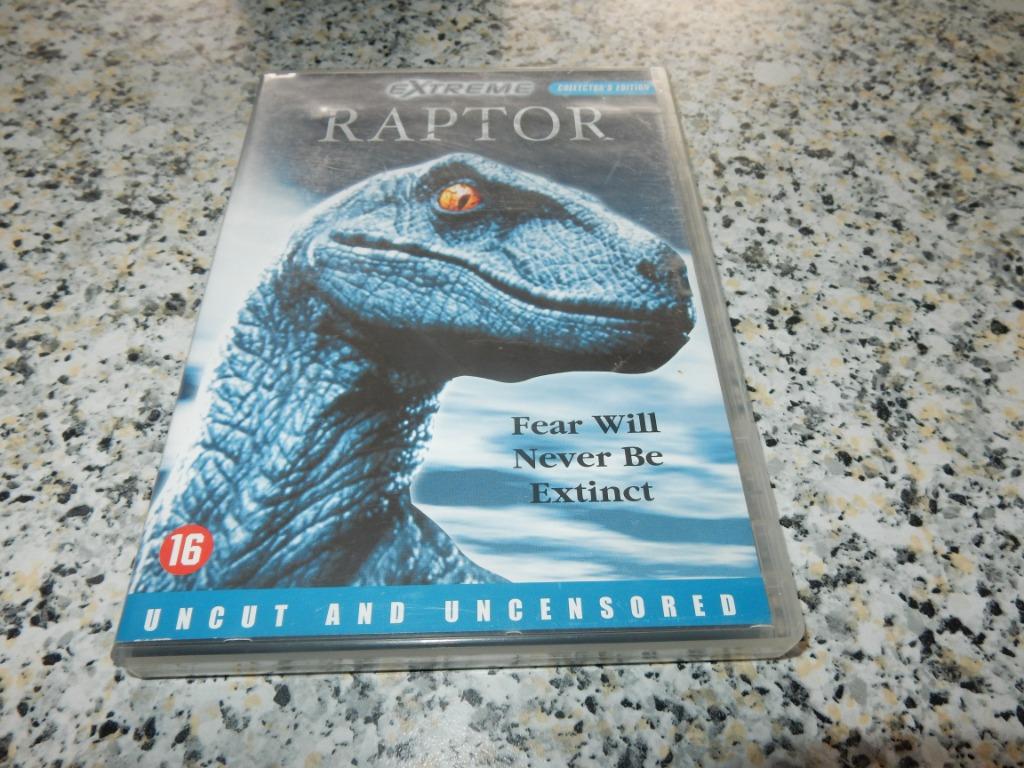 nr.1829- Dvd: raptor - science fiction, Vanaf 16 jaar, Ophalen of Verzenden, Science Fiction