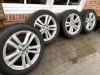 Audi Q7 velgen + winterbanden 20 inch, Ophalen, 20 inch, Winterbanden, Banden en Velgen