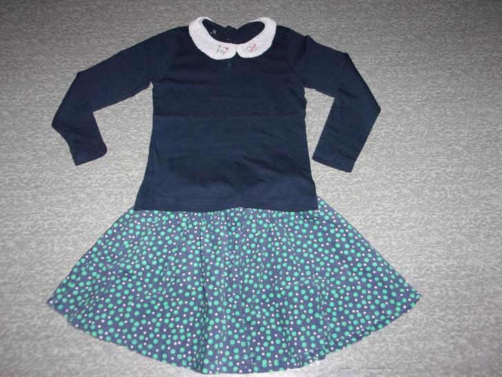 2 delig meisjes setje. Maat 128, Kinderen en Baby's, Kinderkleding | Maat 128, Zo goed als nieuw, Meisje, Setje, Ophalen of Verzenden