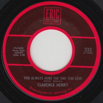 Clarence Henry ‎– But I Do /You Always Hurt The One You Love beschikbaar voor biedingen