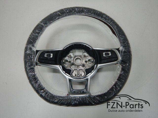 VW Golf 7 GTI Stuur Leer Stuur MF + F1 + CNL + VIEW NIEUW, Auto-onderdelen, Besturing, Gebruikt, Ophalen of Verzenden
