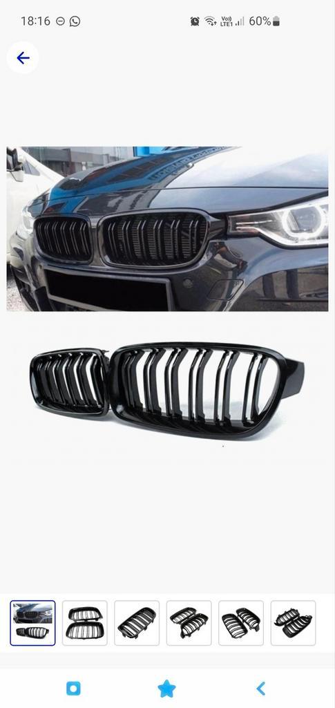 Calandre M-Style noire brillante pour BMW Série 3 F30 et F31, Autos : Divers, Tuning & Styling, Enlèvement ou Envoi