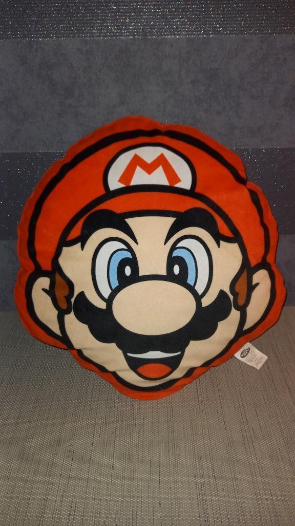 Super Mario kussen, Kinderen en Baby's, Speelgoed | Knuffels en Pluche, Gebruikt, Overige typen, Ophalen of Verzenden