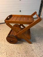 Chariot de service en bois, Antiquités & Art, Enlèvement