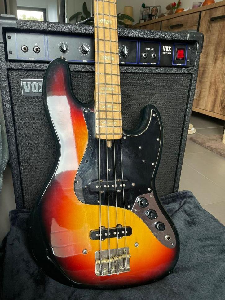 Vega basgitaar + VOX venue bass 100 versterker, Muziek en Instrumenten, Snaarinstrumenten | Gitaren | Bas, Gebruikt, Elektrisch