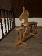 Houten schommelpaard, Kinderen en Baby's, Speelgoed | Houten speelgoed, Ophalen, Zo goed als nieuw, Rij- of Hobbelspeelgoed