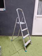 Aluminium ladder,, Doe-het-zelf en Bouw, Ladders en Trappen, Ladder, Gebruikt, Ophalen