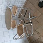 Hoge tafel met 6 stoelen, Huis en Inrichting, Ophalen, Gebruikt