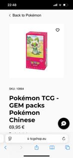 Pokemon TCG Gem packs, Ophalen of Verzenden, Nieuw