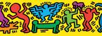 Keith haring schilderijen., Antiek en Kunst, Ophalen of Verzenden