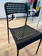 2 zwarte stoelen, Ophalen, Overige materialen, Gebruikt, Twee