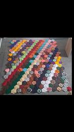 Zelf gehaakte Granny Square deken, Ophalen of Verzenden, Zo goed als nieuw, Haken, Naald