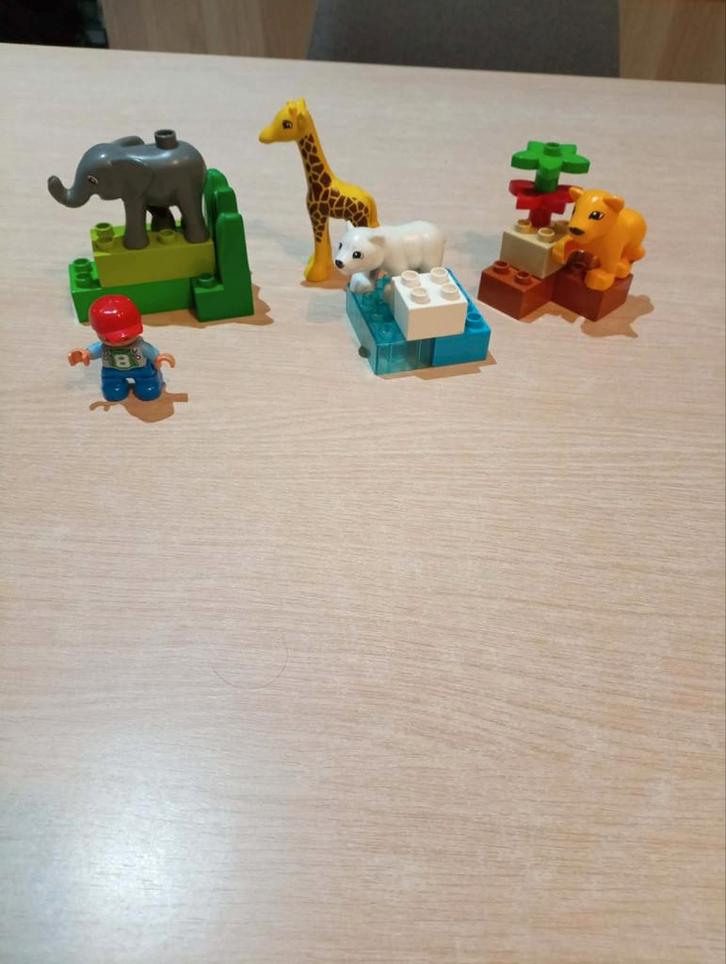 Duplo 4962 baby zoo, Hobby & Loisirs créatifs, Articles de fête, Enlèvement ou Envoi