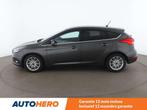 Ford Focus 1.0 EcoBoost Cool&Connect (bj 2018), Auto's, Stof, Gebruikt, Zwart, 5 deurs
