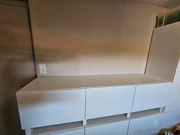 Tv kast ikea besta 3 deurs., Ophalen, Zo goed als nieuw
