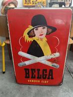 Emaille bord Belga, Verzamelen, Merken en Reclamevoorwerpen, Ophalen