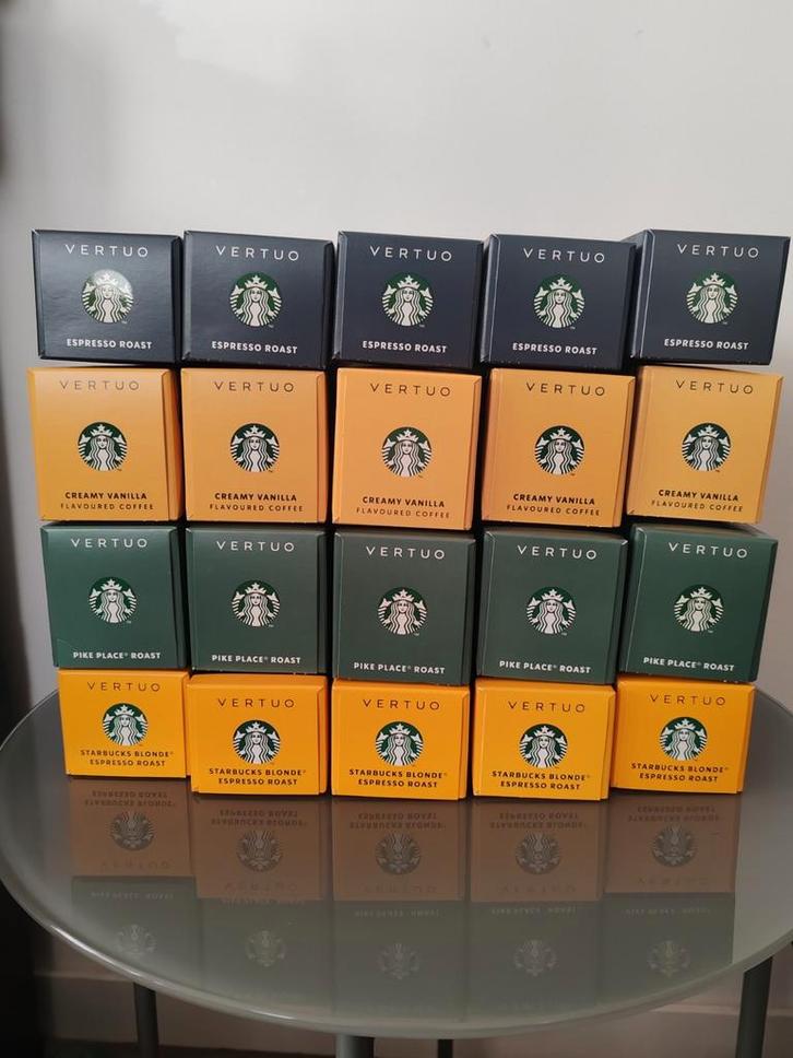 200 Nespresso Vertuo Starbucks-koffiecapsules, Huis en Inrichting, Kasten | Lockerkasten, Zo goed als nieuw, Ophalen of Verzenden