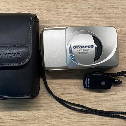 Olympus Stylus Zoom 140 DLX, point & shoot* perfecte staat, Audio, Tv en Foto, Fotocamera's Analoog, Zo goed als nieuw, Compact