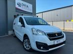 Peugeot Partner 1.6HDI AUTOMAAT - 3ZIT- BTW- AIRCO- L2- PDC, Auto's, Stof, Wit, 1595 cc, Bedrijf