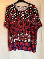 tshirt stretch gerry weber rood zwart 48, Kleding | Dames, Grote Maten, Zo goed als nieuw, Gerry Weber, Rood, Shirt of Top