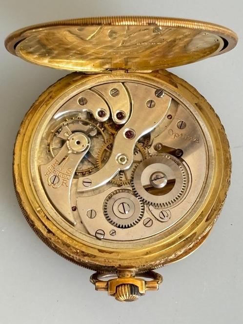 OR SWISS MADE OPTIMA - F. PETER GRENCHEN SWITZERLAND 1920, Handtassen en Accessoires, Horloges | Antiek, Zakhorloge, Overige merken