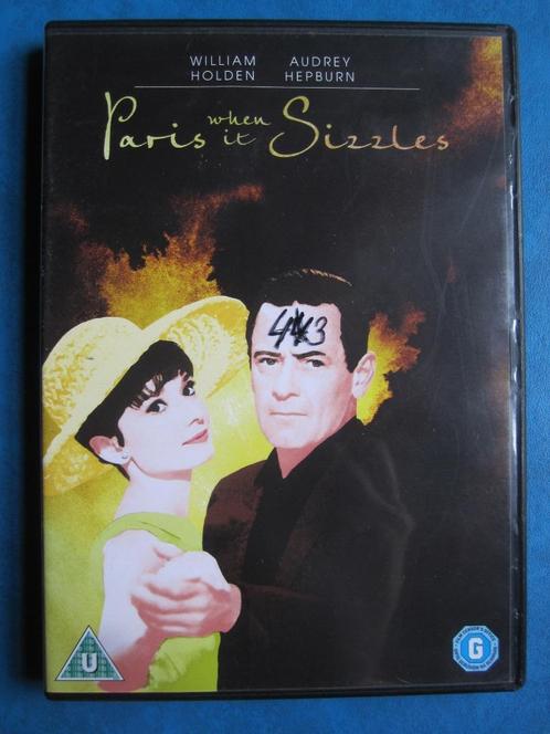 Paris when it Sizzles (1963), Cd's en Dvd's, Dvd's | Klassiekers, Zo goed als nieuw, Komedie, 1960 tot 1980, Alle leeftijden, Ophalen of Verzenden