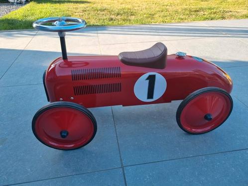 Retro loopauto rood, Kinderen en Baby's, Speelgoed | Buiten | Voertuigen en Loopfietsen, Zo goed als nieuw, Ophalen of Verzenden