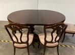 table ronde extensible, Huis en Inrichting, Ophalen, Gebruikt, 100 tot 150 cm, Rond