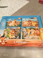 4 puzzels in doos, Ophalen, Zo goed als nieuw