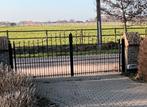 Poort met aandrijving, Jardin & Terrasse, Clôtures de jardin, Clôture ornementale, Enlèvement, Avec portail, Utilisé