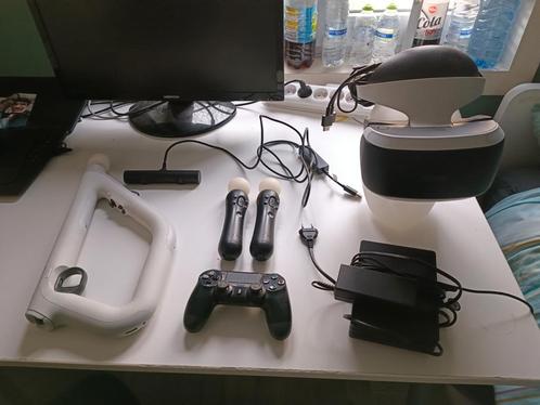 Playstation VR pakket, Consoles de jeu & Jeux vidéo, Consoles de jeu | Sony Consoles | Accessoires, Comme neuf, PlayStation 4
