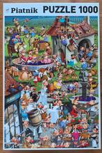 Puzzel Piatnik Comic "Verhaal van de wijn" - 1000, Ophalen of Verzenden, Zo goed als nieuw