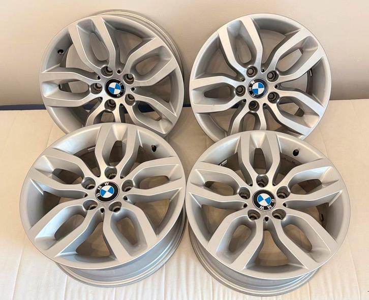 BMW X3/X4/X5/3/4/5 Reeks velgenset 17 inch – Topstaat, Auto-onderdelen, Banden en Velgen, Velg(en), 17 inch, Ophalen