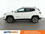 Jeep Compass 1.4 M-Air Limited 4WD (bj 2018, automaat), Auto's, Jeep, Gebruikt, Zwart, Wit, 5 zetels