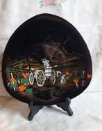 § Plat mural longwy grand feu "village vinicole", Enlèvement ou Envoi