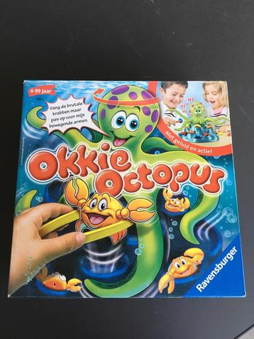 Okkie Octopus- gezelschapsspel van Ravensburger