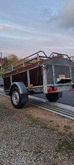 Niet geremde gesloten aanhangwagen., Auto diversen, Ophalen of Verzenden, Gebruikt