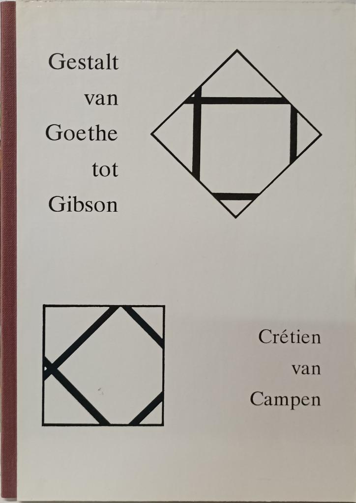 Gestalt van Goethe tot Gibson Theorieën over het zien van sc, Boeken, Geschiedenis | Wereld, Zo goed als nieuw, Ophalen