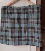 Prachtig gevoerde geruite rok large., Ophalen of Verzenden, Zo goed als nieuw, Maat 42/44 (L), Blauw