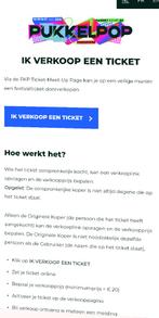 6 kaarten Pukkelpop • 15 augustus 2025 • VRIJDAG TICKET(S), Tickets en Kaartjes, Drie personen of meer, Meerdaags