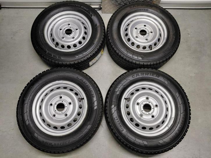 Originele winterset Ford Transit / Custom / E-Transit, Auto-onderdelen, Banden en Velgen, Banden en Velgen, Winterbanden, 16 inch
