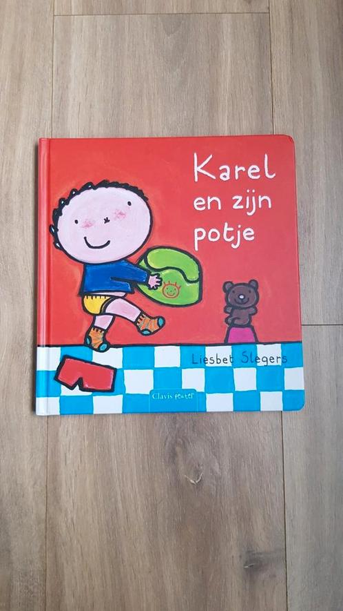 Liesbet Slegers - Karel en zijn potje, Livres, Livres pour enfants | 0 an et plus, Comme neuf, Enlèvement ou Envoi