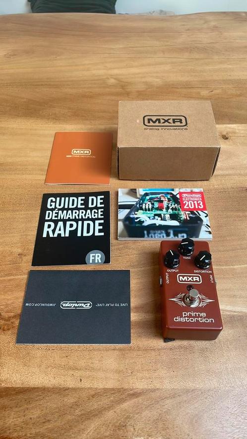 Mxr prime distortion, Muziek en Instrumenten, Effecten, Zo goed als nieuw, Distortion, Overdrive of Fuzz, Ophalen of Verzenden