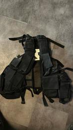 zwart airsoft tactisch vest, Ophalen of Verzenden, Overige soorten, Kleding of Schoenen