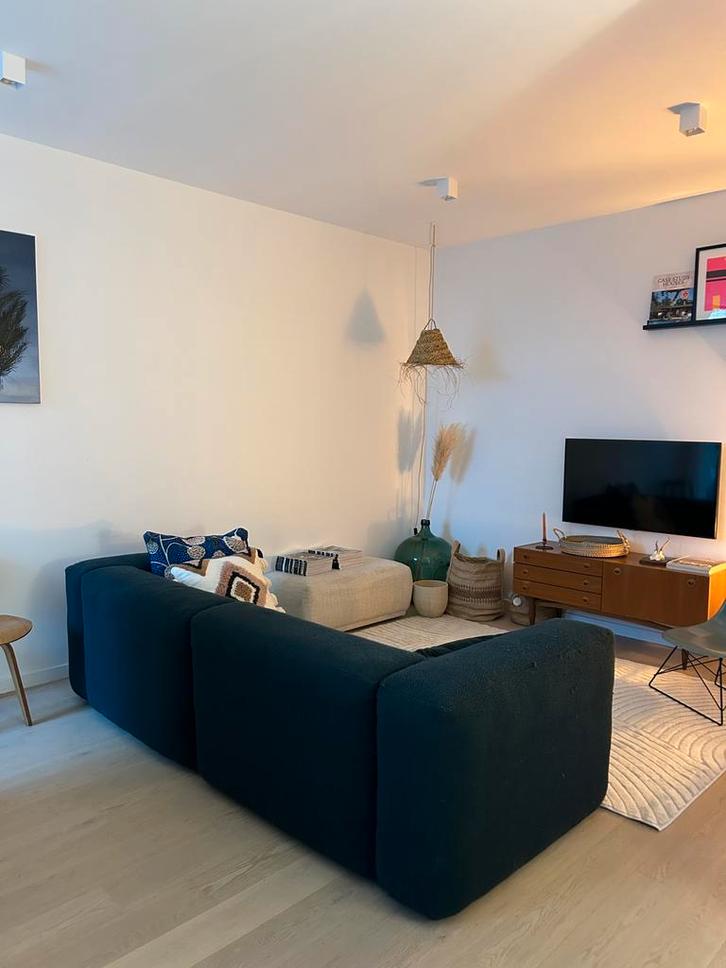 Hay Mags - driezit - Topstaat !, Huis en Inrichting, Zetels | Zetels, Zo goed als nieuw, Rechte bank, Driepersoons, 200 tot 250 cm