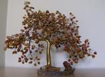 Edelsteenboom van barnsteen/amber op carneoolschijf, Ophalen