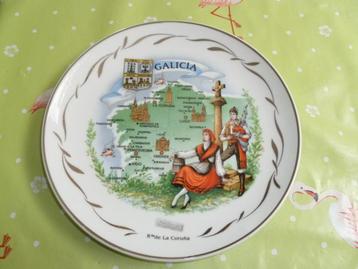 assiette décorative "Galicia"